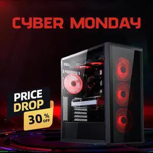 Mloong Gaming PC Desktop AMD Ryzen 7 7800X3D (Up to 5.0GHz) CPU, GeForce RTX 4070ti Super 16G, 1TB NVME SSD, 32GB DDR5 RAM 6000MHz, 800W PSU, 4ARGB Fans,Windows 11 Home 64-bit WIFI Gaming Desktop