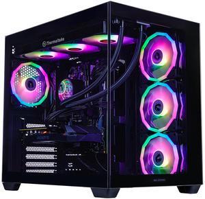 Mloong Gaming PC Desktop, AMD Ryzen 7 7700 3.8 GHz (5.3GHz Turbo), NVIDIA RTX 5060ti 8GB GDDR7, 1TB Gen4 NVMe SSD, 32GB 6000Mhz DDR5 RAM, 650W PSU, Wi-Fi, Win 11 Home Prebuilt PC, Black