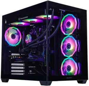 Mloong X-Dragon Gaming PC Desktop, Intel Core i9 14900KF 24 core 3.2GHz(up to 6.0GHz), GeForce RTX 5070 Ti 12GB, 32GB DDR5 RAM 6000MHz, 2TB NVME SSD, 850W PSU, Windows 11 Home 64-bit, White