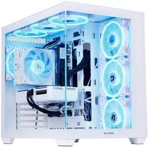 Mloong Gaming PC Desktop, AMD Ryzen 7 8700F 4.1 GHz (5.0Ghz Turbo), NVIDIA RTX 5060 Ti 8GB GDDR7, 1TB Gen4 NVMe SSD, 32GB 6000Mhz DDR5 RAM, 650W PSU, Wi-Fi, Win 11 Home Prebuilt PC, White Mloong Gaming PC Desktop, AMD Ryzen 7 8700F 4.1 GHz (5.0Ghz Turbo), NVIDIA RTX 5060 Ti 8GB GDDR7, 1TB Gen4 NVMe SSD, 32GB 6000Mhz DDR5 RAM, 650W PSU, Wi-Fi, Win 11 Home Prebuilt PC, White