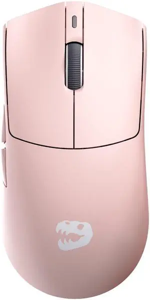 MLOONG MX302 Wireless Gaming Mouse, 16000 DPI (up to 24000 DPI), Lightweight, 6 Programmable Buttons, 140h Battery Life, On-Board Memory, PC/Mac - Pink MLOONG MX302 Wireless Gaming Mouse, 16000 DPI (up to 24000 DPI), Lightweight, 6 Programmable Buttons, 140h Battery Life, On-Board Memory, PC/Mac - Pink