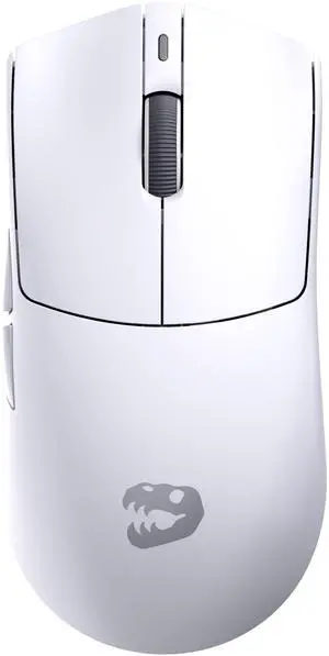 MLOONG MX302 Wireless Gaming Mouse, 16000 DPI (up to 24000 DPI), Lightweight, 6 Programmable Buttons, 140h Battery Life, On-Board Memory, PC/Mac - White MLOONG MX302 Wireless Gaming Mouse, 16000 DPI (up to 24000 DPI), Lightweight, 6 Programmable Buttons, 140h Battery Life, On-Board Memory, PC/Mac - White
