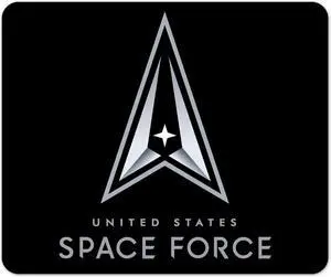 Space Force Delta Logo Mousepad 1/4 Thick