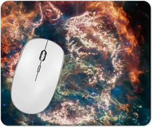 Webb Space Telescope Cassiopeia A Supernova Remnant Mouse Pad 1/8 Thick