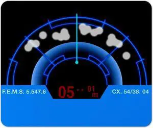 Aliens Colonial Marines Motion Tracker Mousepad 1/8 Thick