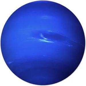 Neptune 7.5" Round Mousepad 1/4 Thick