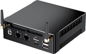 BOESIIPC AI Mini PC, AMD Ryzen 7 8845HS 8C/14T Up to 5.1GHz, Desktop Computer Windows 11 Pro(TPM2.0), 32G DDR5 5600Mhz RAM/1T NVME M.2 SSD/HDMI/Type-c/WiFi 6E/BT 5.3/VESA