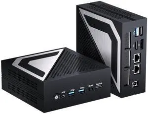 BOESIIPC AI Mini PC, Intel Ultra 9 185H(16C/22T),632GB DDR5 2TB M.2 NVMe SSD, Mini Computer with WiFi 6E BT5.3/Dual 2.5G LAN/USB 4.0/HDMI/DP/8K/Windows 11 Pro, Desktop Computer