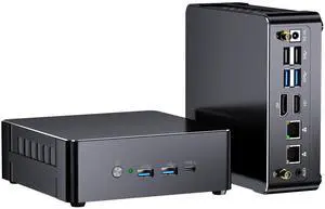 BOESIIPC Mini PC i9-13900H, 14C/20T Up to 5.4GHz, 32G DDR5 RAM 1T NVMe SSD, Mini Desktop Computer Win 11 Pro(TPM2.0), Dual 2.5G LAN, WiFi6E, BT5.3, DP/HDMI/Type-C Triple Display, VESA BOESIIPC Mini PC i9-13900H, 14C/20T Up to 5.4GHz, 32G DDR5 RAM 1T NVMe SSD, Mini Desktop Computer Win 11 Pro(TPM2.0), Dual 2.5G LAN, WiFi6E, BT5.3, DP/HDMI/Type-C Triple Display, VESA