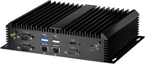 BOESIIPC Fanless Mini PC, Industrial Pc Windows 11 Pro, HTPC i7-1185G7 up to 4.80 GHz, 8G DDR4 RAM 256G SSD/COM/USB 3.0/4K/HDMI/VGA/2.5G LAN/WIFI6/BT 5.2/Full Metal Case/Auto Power On