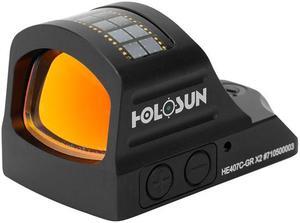 Holosun HE407C-GR X2 Pistol Open Reflex Sight 2 MOA Green Dot Reticle