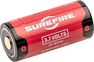 SureFire SF18350 3.7V 1100mAh Micro USB Lithium-Ion Rechargeable Battery
