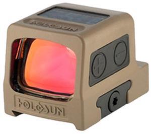 Holosun HE509T-RD X2 Red Dot Sight, Multiple Reticle 2-MOA Red Dot & 32-MOA Circle, FDE