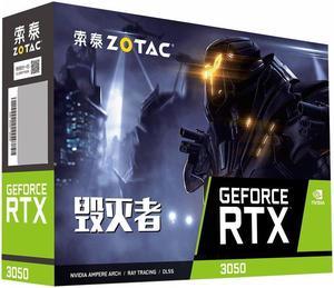ZOTAC GeForce  RTX3050 Destroyer pro 8GB Graphics Card, GDDR6 128-bit PCI Express 4.0 Video Card