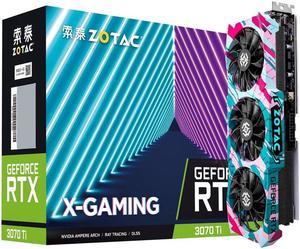 ZOTAC GeForce RTX 3070Ti-8G6X X-GAMING OC 8GB  Graphics Card, GDDR6X 256-bit  PCI Express  4.0 16x Video Card