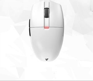 FANTECH ARIA Wireless Gaming Mouse,Medium-size ,Ergonomic Hand Grips,2.4 GHz wreless Fast charge,RGB Gamer PC Gaming Mouse, for Windows 7/8/10/11/XP Vista Linux MacOs,White