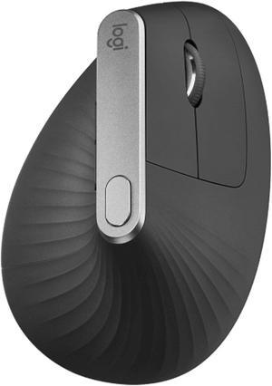 Logitech MX Vertical Ergonomic Wireless Bluetooth Mouse,  Vertical Business Office Mechanical Computer Notebook, 4000dpi, 4buttons, for window/macOS/iPadOS/ChromeOS /Linux,  Black