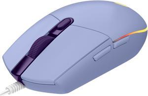 Logitech (G) G102 2nd Generation Gaming wired Mouse,  RGB Streaming Light Effect Mouse,  Lightweight Design Gaming Grade 8000DPI Sensor, for Windows® 7 or later/macOS 10.11 or later/ChromeOS, Purple