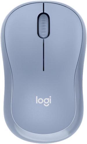 Logitech M221 Silent Wireless Mouse,  Office home Mouse Symmetric Mouse with Wireless Micro Receiver, 1000dpi, 3buttons, for Windows® 7 or later/macOS 10.11 or later/ChromeOS, blue