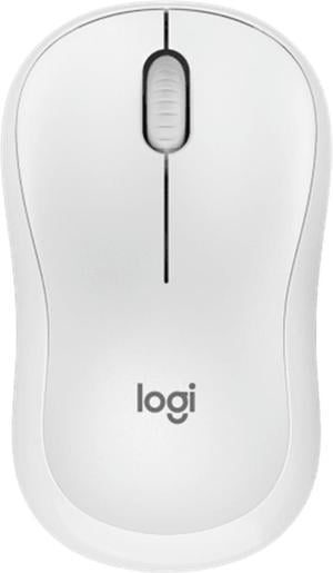 Logitech M221 Silent Wireless Mouse,  Office home Mouse Symmetric Mouse with Wireless Micro Receiver, 1000dpi, 3buttons, for Windows® 7 or later/macOS 10.11 or later/ChromeOS, white