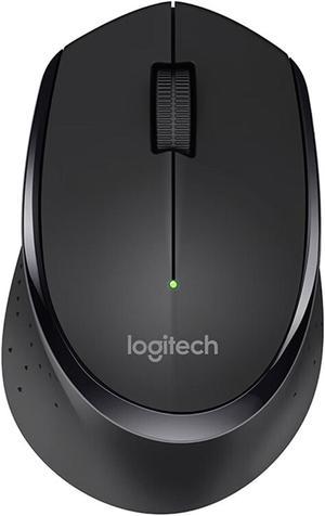 Logitech M275  Wireless Mouse,  Office home Mouse Symmetric Mouse with Wireless Micro Receiver, 1000dpi, for Windows® 7 or later/macOS 10.11 or later/ChromeOS, Right Handed, black