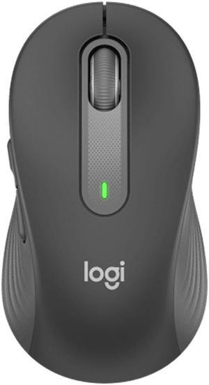 Logitech SIGNATURE M650 Wireless Bluetooth Silent Mouse,  Office , Desktop Laptop Mouse with 2.4GB Receiver, 4000dpi, 5buttons, for Windows® 10 or later/macOS 11 or later/ChromeOS/Linux,  BLACK