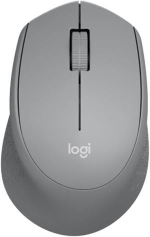 Logitech M330 Silent  Wireless Mouse,  Office home, Right Handed with Wireless Micro Receiver,1600dpi,3buttons, for Windows® 10 or later/macOS 11 or later/ChromeOS/Linux, grey