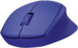 Logitech M330 Silent  Wireless Mouse,  Office home, Right Handed with Wireless Micro Receiver,1600dpi,3buttons, for Windows® 10 or later/macOS 11 or later/ChromeOS/Linux, blue