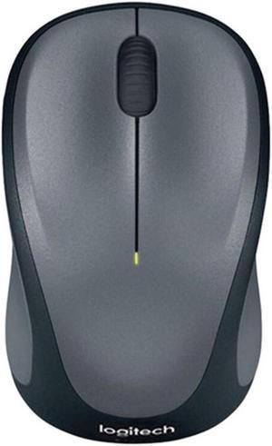 Logitech M325 Silent Wireless Mouse,  Office home Mouse Symmetric Mouse with Wireless Micro Receiver, 1000dpi, 3buttons, for Windows® 7 or later/macOS 10.11 or later/ChromeOS, Right Handed, black grey