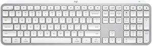 LOGITECH MX Keys S Advanced Wireless bluetooth backlight Keyboard, Logi Options+, FileVault, Bolt USB ,  Windows 10,11 /macOS 10.15 /Linux/Chrome or later, Easy-switch, 104 keys, white