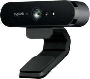 Logitech BRIO C1000E Wired 4K Ultra HD Webcam, Professional-Grade Commercial , Live Webcam, Auto Light Correction, HDR and Windows Hello Support, 4K/30fps,  FOR Windows/macOS/ChromeOS, Black