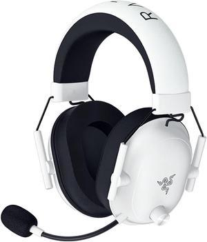 FANTECH Soul Eater Shark V2 HyperSpeed wireless Gaming Headset , THX Spatial Audio - Bendable Mic - 50mm Drivers - 2.4GHz, Bluetooth or USB - 70 Hr Battery w/USB Type C Charging,white