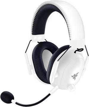 FANTECH Cyclone Black SharkV2Pro 2.4G Bluetooth, Super Wideband Mic - Pro Tuned FPS Profiles - 50mm Drivers - Plush Noise Isolating Earcups - 70 Hr Battery - Bluetooth - for PC, PS5, Switch,white