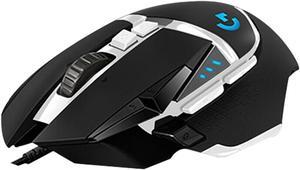 Logitech (G) G502 SE PANDA Wired Gaming Mouse Advanced Wired Edition New Optical Mechanical Hybrid Micro Motion HERO Engine Gaming Mouse, Black