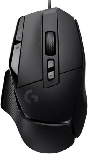 Logitech (G) G502X  Wired Gaming Mouse,    RGB with Weighted Macro Programming, 25600DPI, 11buttons,  Laptop Big Hand Mouse,for Windows® 7 or later/macOS 10.11 or later/ChromeOS, BLACK