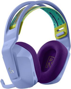 Logitech G733 Lightweight Wireless Bluetooth Gaming Headset with Microphone, RGB Lighting, Wireless 20 meters,  USB 2.0, for Windows® 10/macOS 10.12/PlayStation® 4/game consoles,  type A, PURPLE