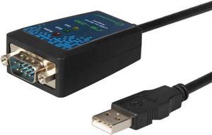 locrest usb to rs232 serial cable converter db9 pin com port cable, UART interface, black