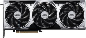 MSI Ventus GeForce RTX 5080 16GB GDDR7 PCI Express 5.0 Graphics Card RTX 5080 16G VENTUS 3X OC PLUS