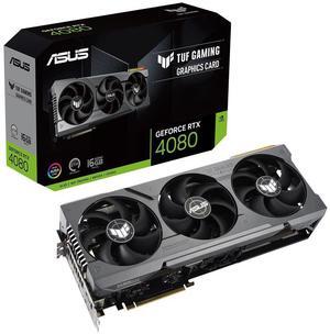 ASUS TUF Gaming GeForce RTX 4080 Gaming Graphics Card (PCIe 4.0, 16GB GDDR6X, HDMI 2.1a, DisplayPort 1.4a) TUF-RTX4080-16G-GAMING, Refurbish card