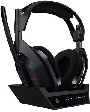 Logitech G A50 X LIGHTSPEED Wireless + Base Station Xbox+PS5+PC Switchable Gaming Headset, ASTRO Series, black