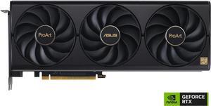 ASUS ProArt GeForce RTX 4080 16GB OC Edition GDDR6X Graphics Card (PCIe 4.0, 16GB GDDR6X, DLSS 3, HDMI 2.1a, DisplayPort 1.4a) PROART-RTX4080-O16G