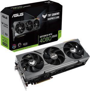 ASUS TUF Gaming NVIDIA GeForce RTX 4080 SUPER Gaming Graphics Card (PCIe 4.0, 16GB GDDR6X, HDMI 2.1a, DisplayPort 1.4a) TUF-RTX4080S-16G-GAMING