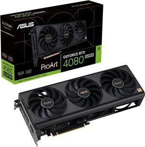 ASUS ProArt GeForce RTX 4080 SUPER Graphics Card (PCIe 4.0, 16GB GDDR6X, DLSS 3, HDMI 2.1a, DisplayPort 1.4a) PROART-RTX4080S-16G