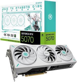 ASUS TX Gaming GeForce RTX 5070 OC 12GB DDR7 PCI Express 5.0 DLSS 4 Gaming Graphics Card TX-RTX5070-O12G