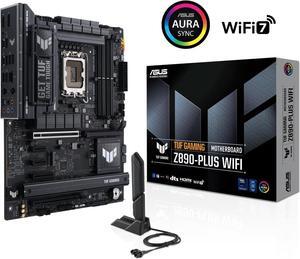 ASUS TUF GAMING Z890-PLUS WIFI Z890 LGA 1851 ATX motherboard, Inte.l Core Ultra Series 2 Ready, Advanced AI PC-ready, 16+1+2+1 stages, DDR5, PCIe® 5.0, Thunderbolt 4 Type-C®, 4x M.2, Wi-Fi 7, 2.5Gb