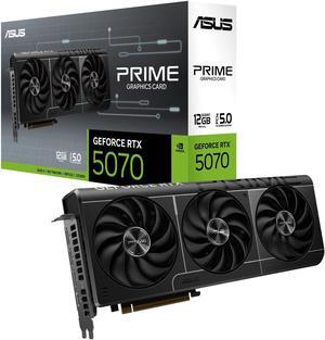 ASUS PRIME GeForce RTX 5070 12GB 192-Bit GDDR7 PCI Express 5.0 Graphics Card PRIME-RTX5070-12G