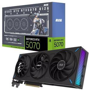 ASUS ATS GeForce RTX 5070 OC 12GB 192-Bit GDDR7 PCI Express 5.0 DLSS 4.0 Graphics Card ATS-RTX5070-O12G