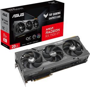 ASUS TUF Gaming Radeon RX 7900 XT OC Edition 20GB GDDR6 Graphics Card (PCIe 4.0, 20GB GDDR6, HDMI 2.1a, DisplayPort 2.1) TUF-RX7900XT-O20G-GAMING