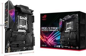 ASUS ROG Strix X299-E Gaming II LGA 2066 Intel X299 SATA 6Gb/s ATX Intel Motherboard