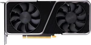 NVIDIA GeForce RTX 3070 Founders Edition Graphics Card 8GB GDDR6X - Titanium and Black